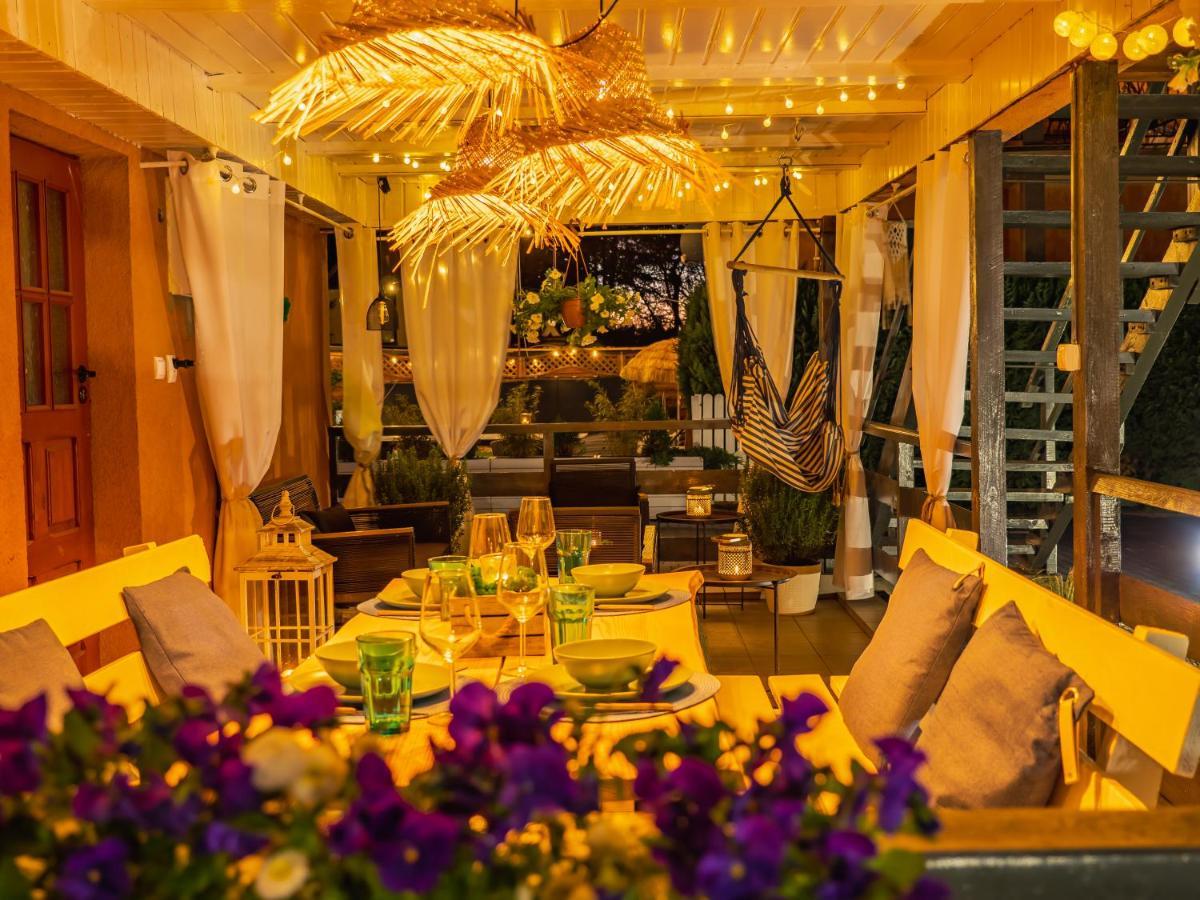Domek Inosasino Z Basenem I Sauna Bagian luar foto